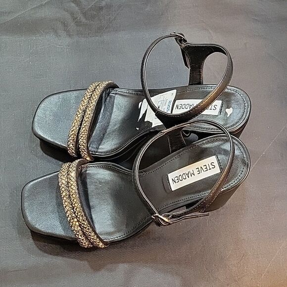 BRAND NEW STEVE MADDEN DOUBLE STRAP OPEN TOE WOMEN"S SANDAL - Picture 6 of 16